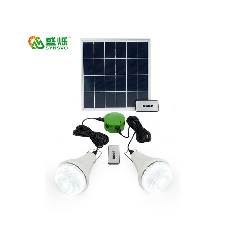 Pannello principale ricaricabile solare di energia solare della lampada di emergenza della lampadina con l'insieme dell'interno della lampadina delle luci solari della lampadina