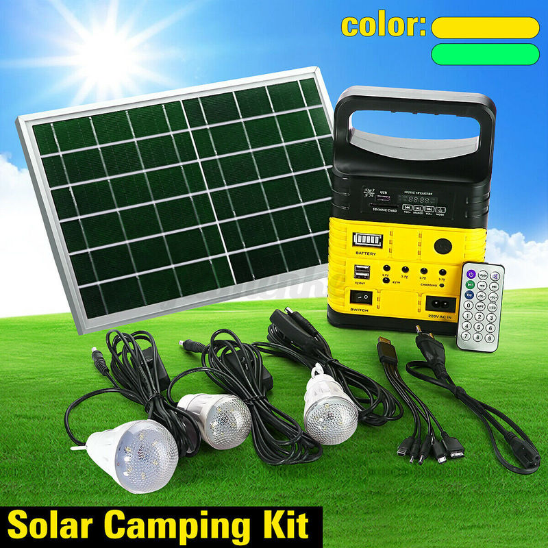 corredi d'accensione solari dell'interno del sistema energetico del pannello solare di 7500mah 10W 6V con la radio del MP3 FM