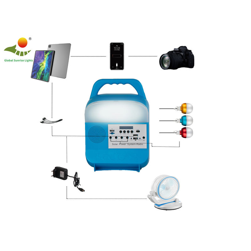 China Solar Home Kit Light Fabbricazione professionale Sistema di illuminazione solare di nuova progettazione Centrale elettrica portatile solare