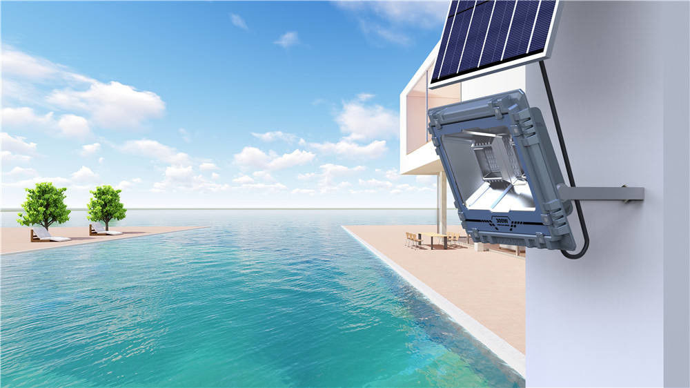 Alta luce principale solare 100W 200W 300W 500W 800W di sicurezza della luce di inondazione del lume aw