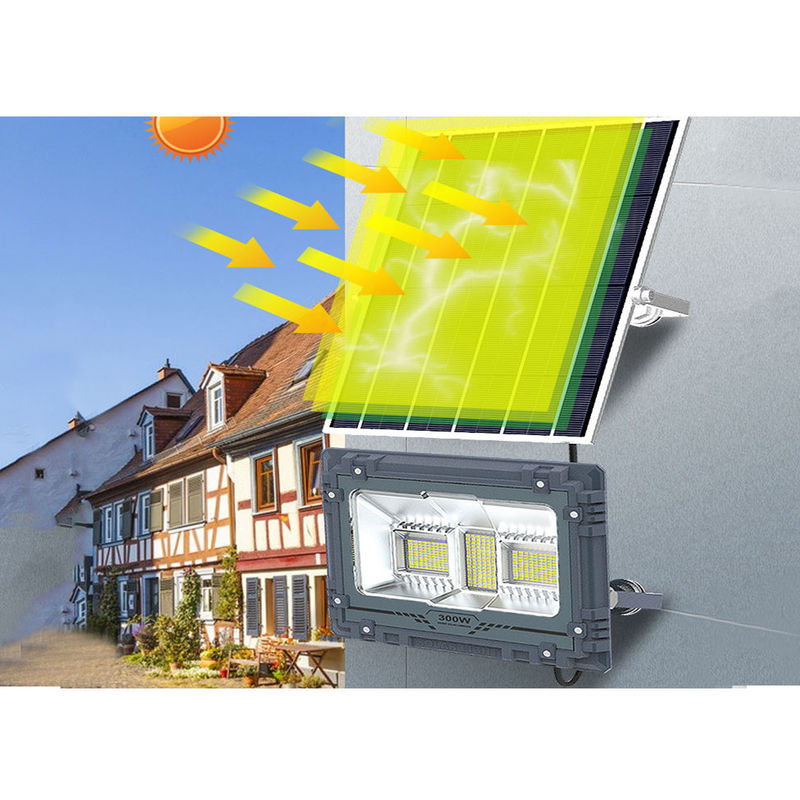 Proiettore di energia solare LED di Synsvo fuori dalla griglia con la luce solare del tabellone per le affissioni del sensore 500W