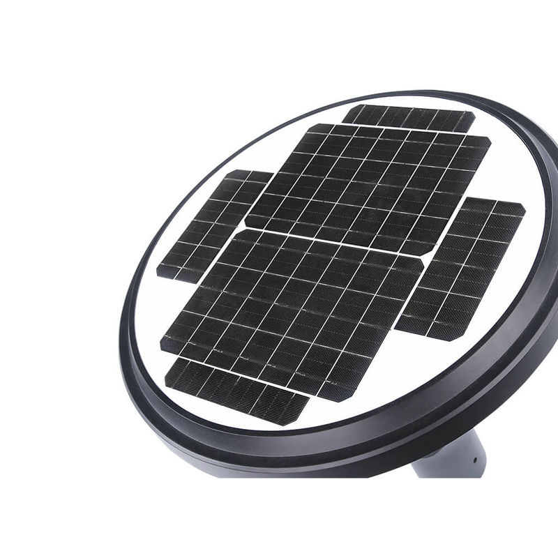 Oggetto decorativo di potere della luce della colonna del portone di vendita calda che accende la luce solare all'aperto del giardino del LED