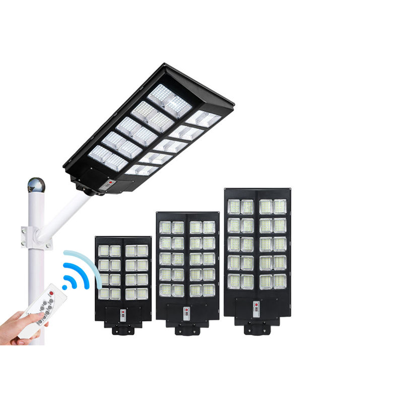 L'ABS IP65 impermeabile 100w 300w del lampione del sensore di moto ha integrato l'iluminazione pubblica solare all'aperto