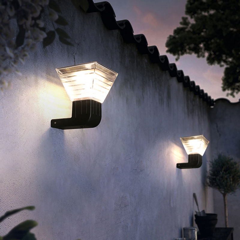 paesaggio esteriore moderno all'aperto del giardino di 90 di lm/w LED della luce solare della parete ABS della lampada 3.2V