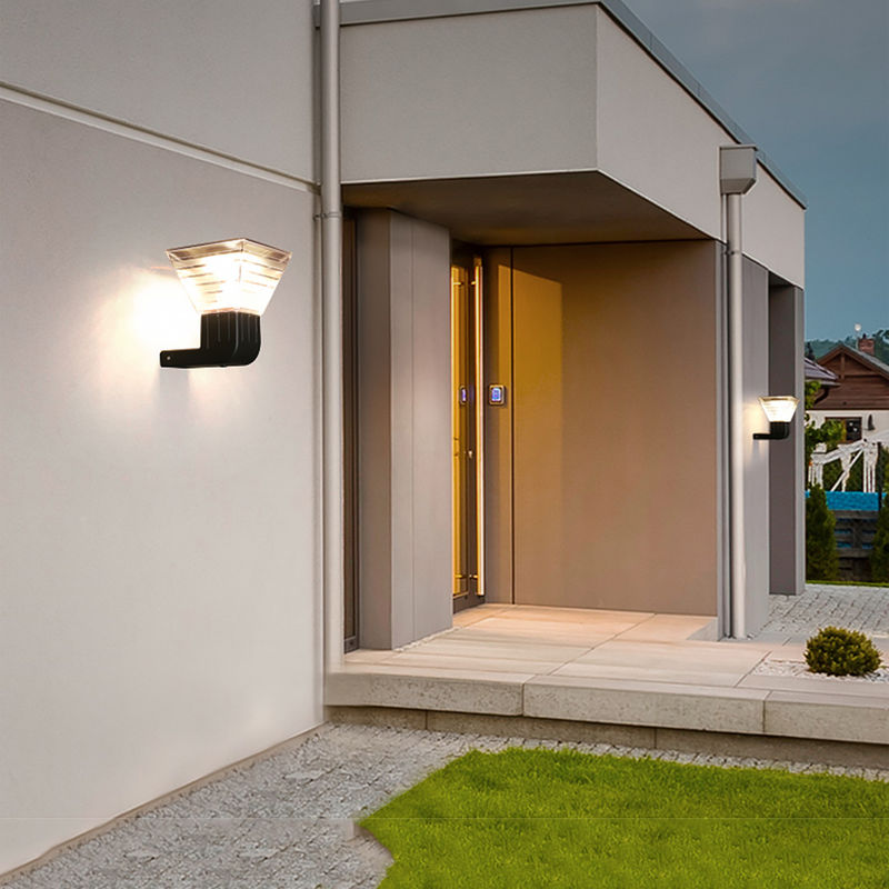 paesaggio esteriore moderno all'aperto del giardino di 90 di lm/w LED della luce solare della parete ABS della lampada 3.2V