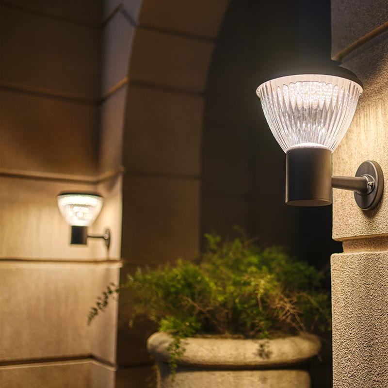 Lampada da parete moderna per esterni Lampada da parete impermeabile per porta del balcone esterna semplice Lampada da parete per cortile del corridoio