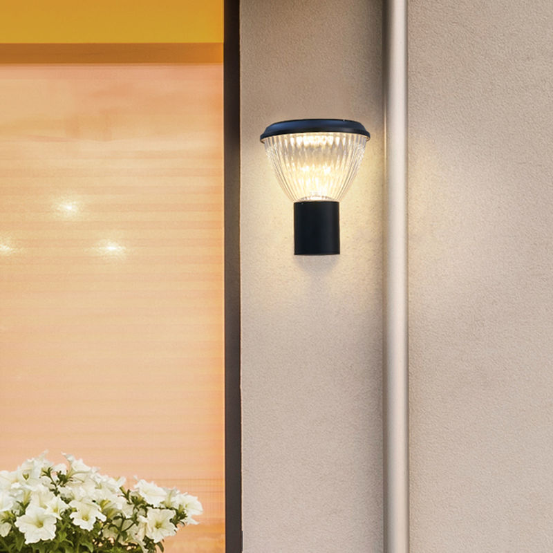 Lampada da parete moderna per esterni Lampada da parete impermeabile per porta del balcone esterna semplice Lampada da parete per cortile del corridoio