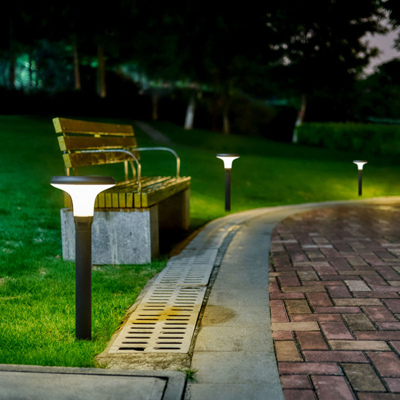Sensore solare all'aperto delle lanterne di potere del patio della luce 6000K del giardino di CC 5V per il passaggio pedonale domestico del prato inglese