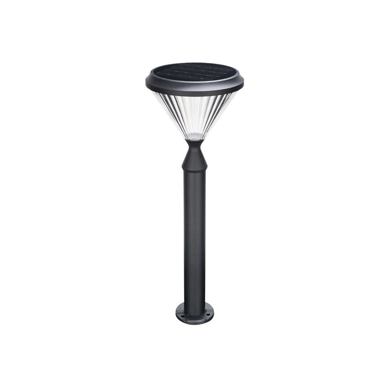 Decorazione solare impermeabile di alluminio di via della colonna della posta della luce 50000H del giardino della parete 3.2V