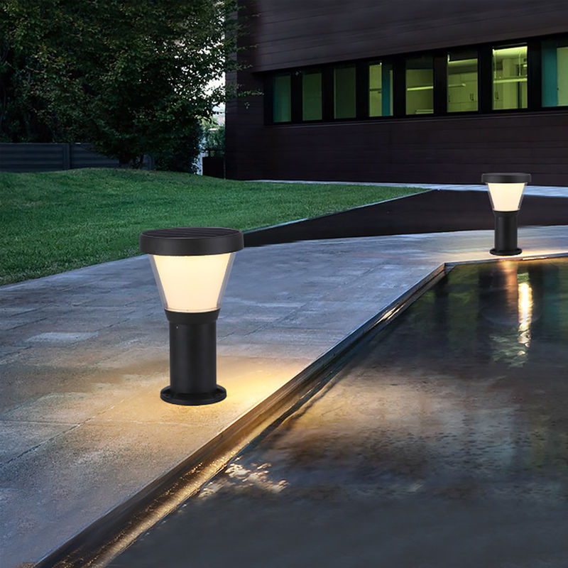Mono luce solare del giardino di Crystal Silicon 5V decorativa interamente in lampade di un parco