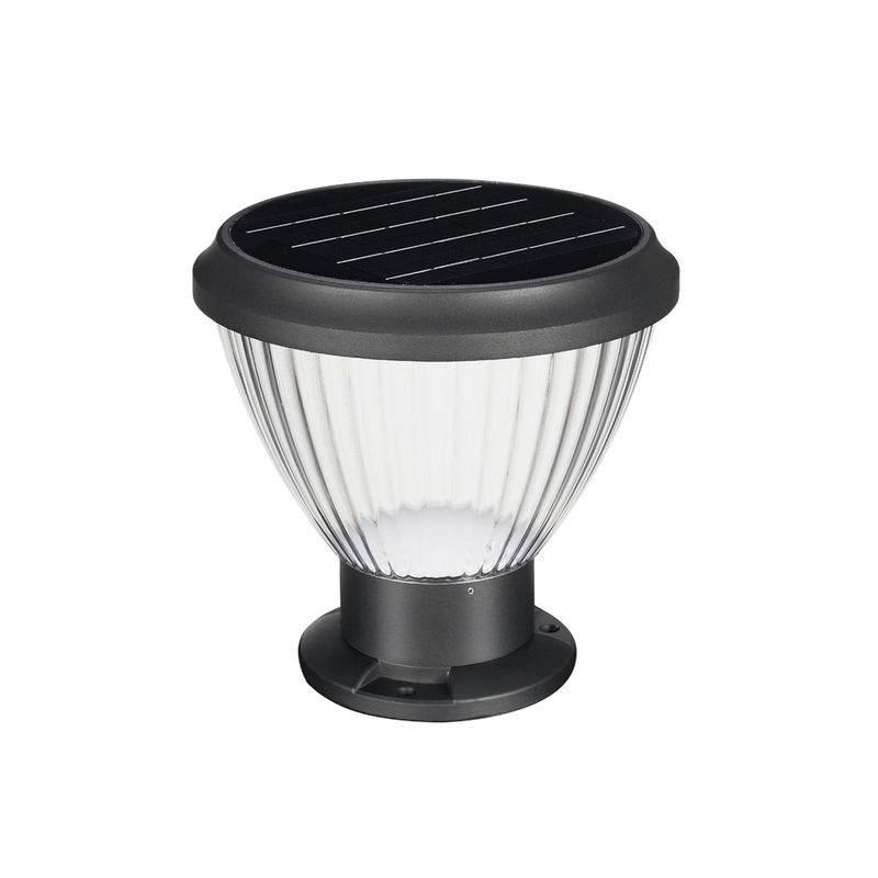Decorazione impermeabile all'aperto solare tutta del giardino LED in una luce della colonna della lampada