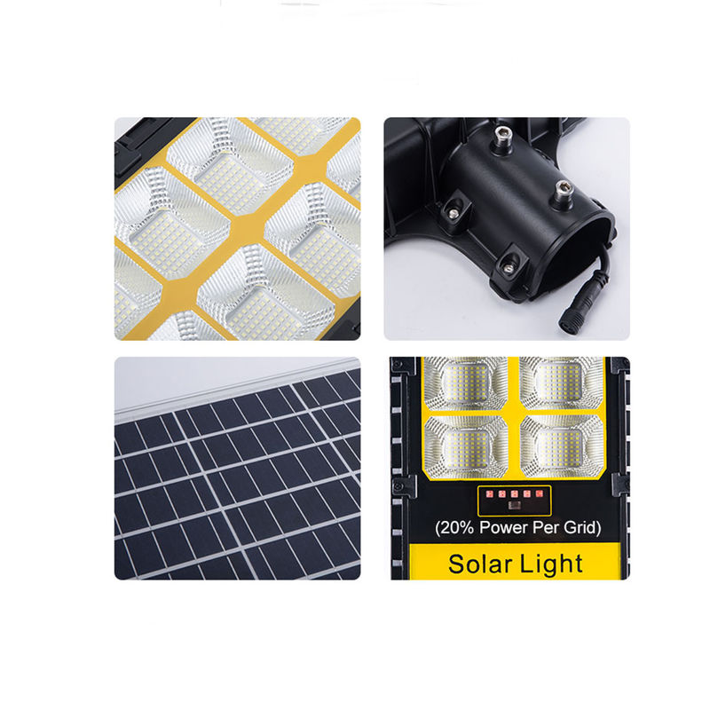 Tutta l'iluminazione pubblica il LED IP66 di wattaggio ha integrato il sistema energetico del pannello solare
