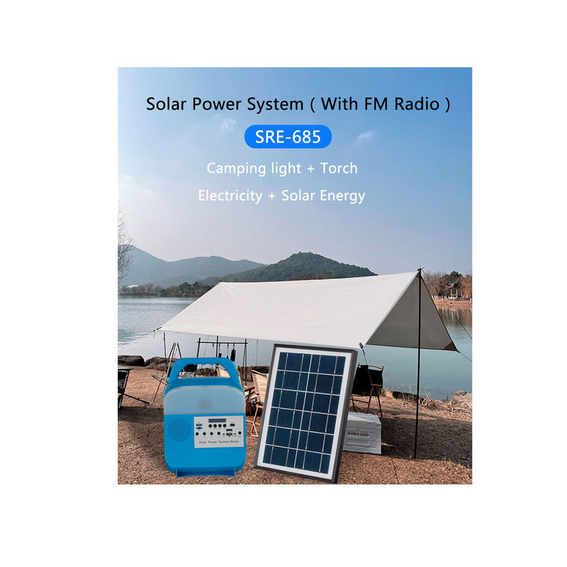 Uso domestico portatile corredi d'accensione solari della piccola del LED della luce di sistema solare casa solare di energia