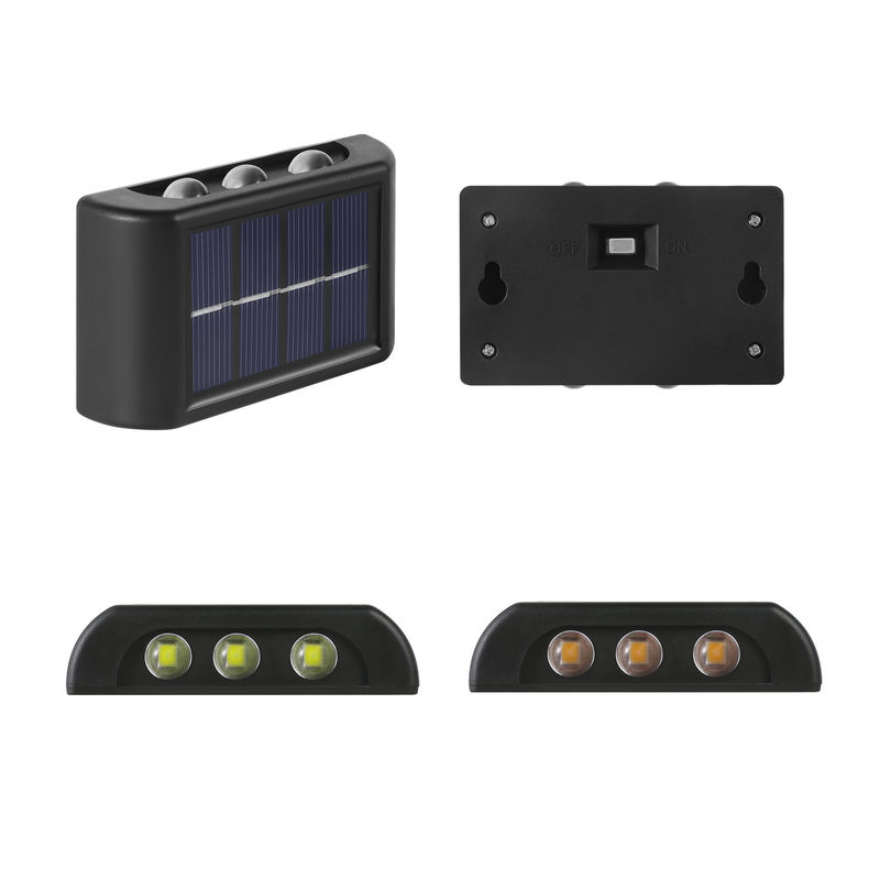 Giardino decorativo all'aperto solare impermeabile d'ardore della luce 600mah LED della parete dell'atmosfera