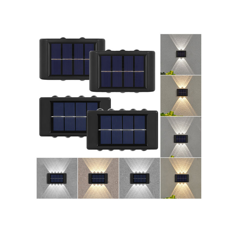 Giardino decorativo all'aperto solare impermeabile d'ardore della luce 600mah LED della parete dell'atmosfera