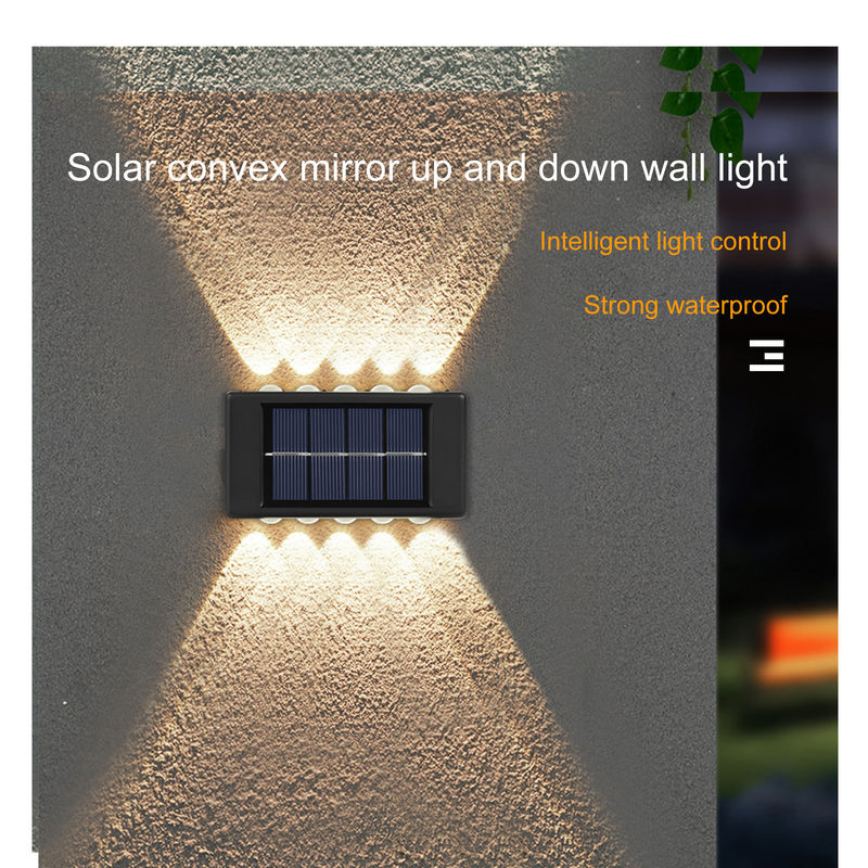 Giardino decorativo all'aperto solare impermeabile d'ardore della luce 600mah LED della parete dell'atmosfera