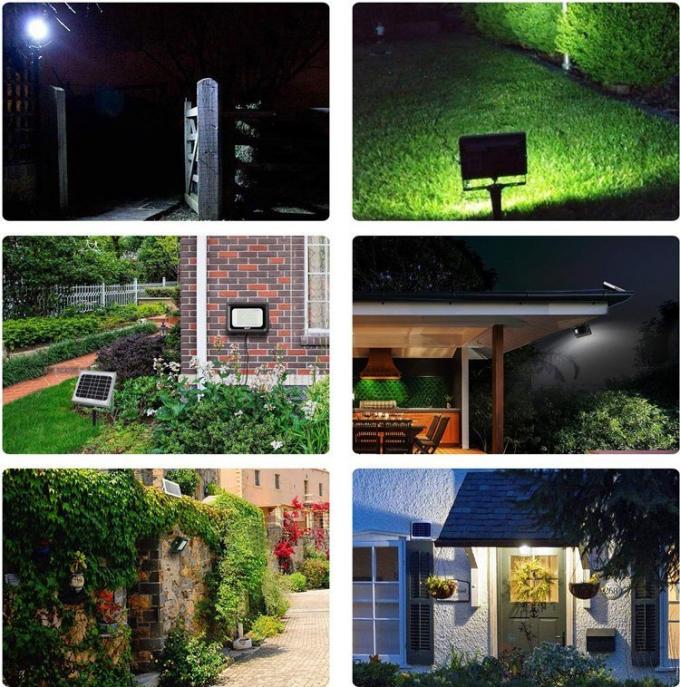 Luce di inondazione solare solare all'aperto di sicurezza LED della lampada 100W per solare dell'iluminazione pubblica del giardino alimentato