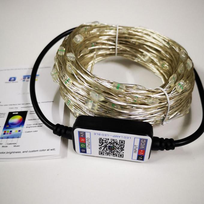 Lampada impermeabile all'aperto di USB della nuova del LED lampada del rame con la vendita all'ingrosso decorativa della corda della lampada di colore di bassa tensione
