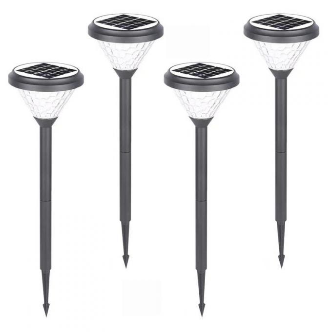 Decorazione di vendita calda Luci solari a led per esterni impermeabili Luci da giardino con faretti per prato 1