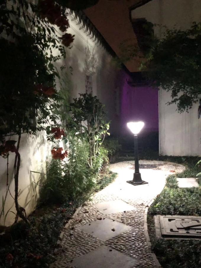 luce alimentata solare del parco del giardino del paesaggio 3W con Palo