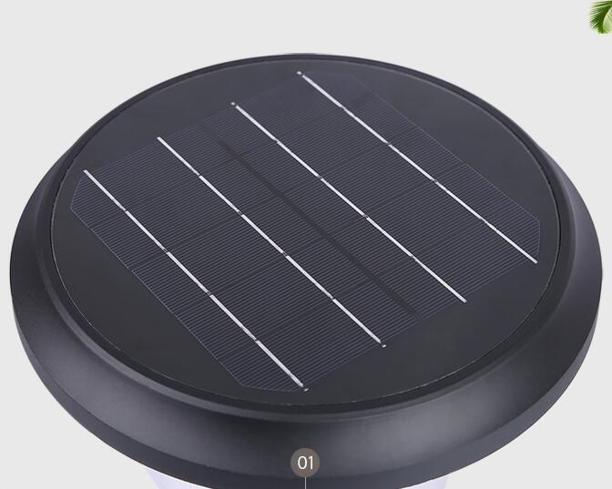 luce alimentata solare del parco del giardino del paesaggio 3W con Palo