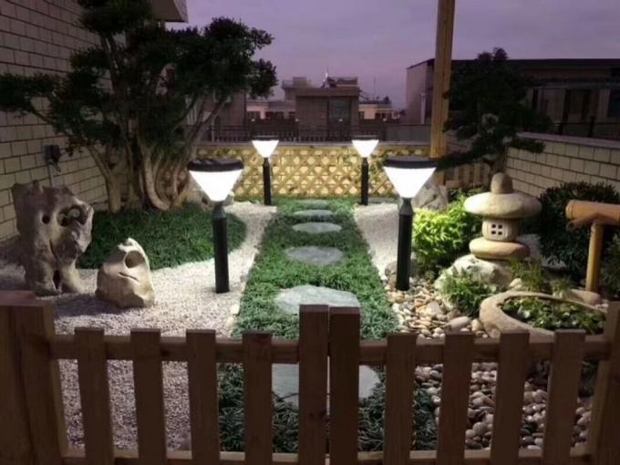 luce alimentata solare del parco del giardino del paesaggio 3W con Palo
