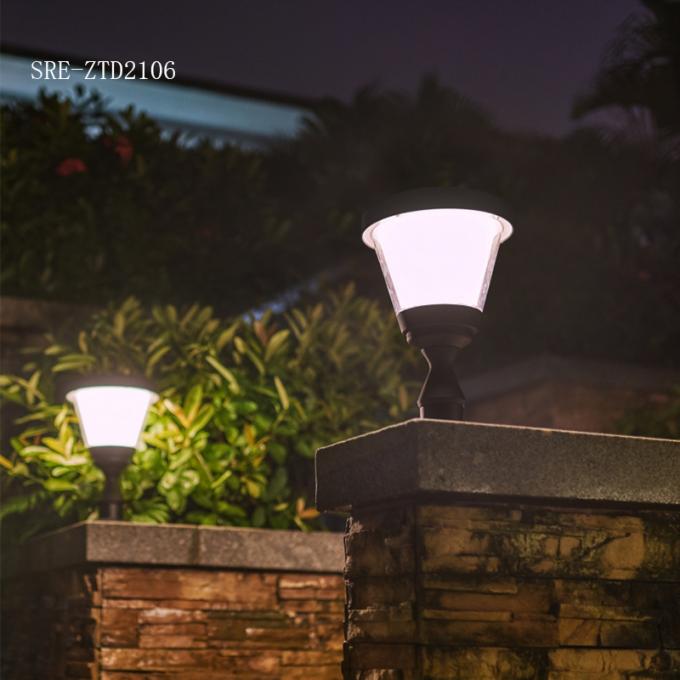 Lampada impermeabile della colonna della decorazione LED Soalr della luce della colonna della luce solare del giardino