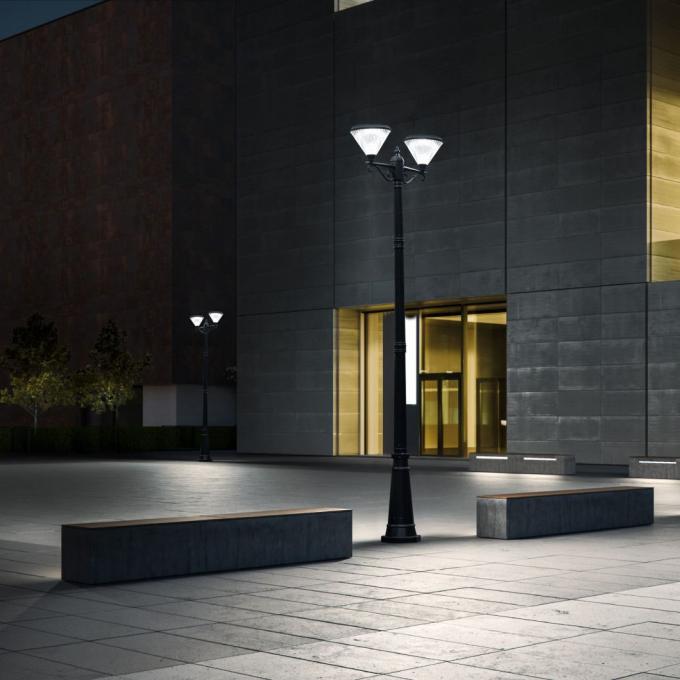 Le poste di alta qualità il LED Palo fanno il giardinaggio luce solare del prato inglese della colonna della lampada