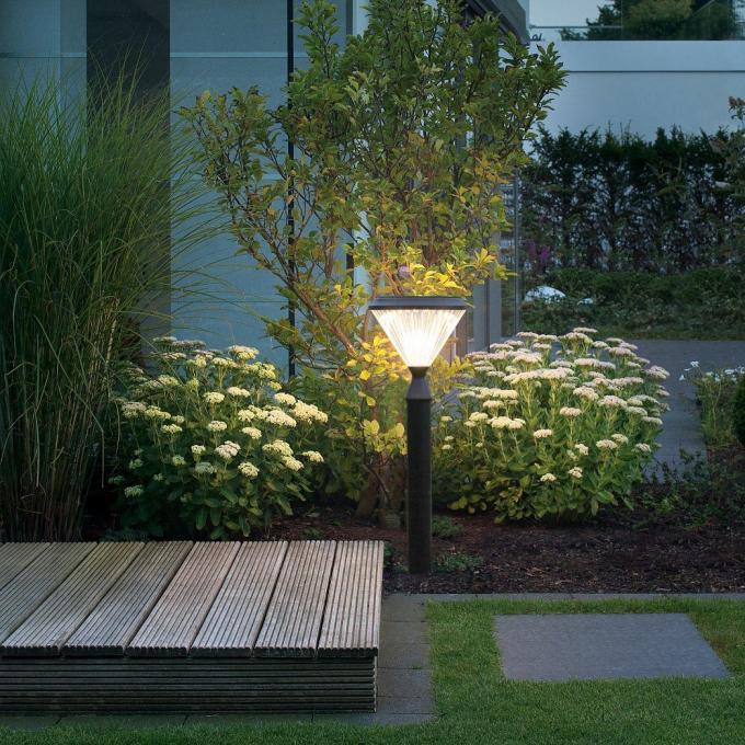 Le poste di alta qualità il LED Palo fanno il giardinaggio luce solare del prato inglese della colonna della lampada