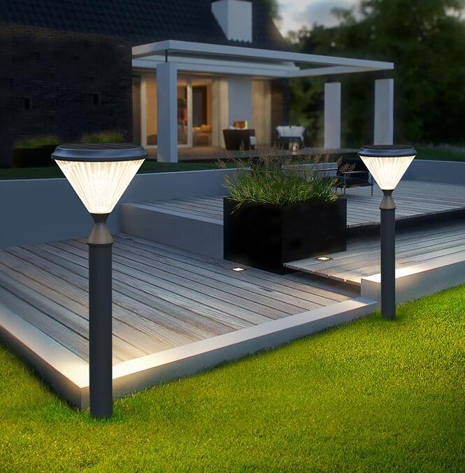 Nuovo sistema all'aperto di energia solare di Diamond Garden Stake Solar Light della decorazione 2021