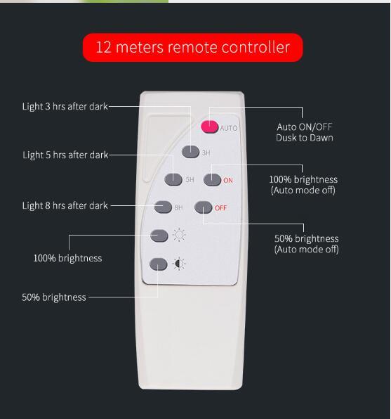 Luce solare del giardino LED 25W 60W 100W Jd-8840