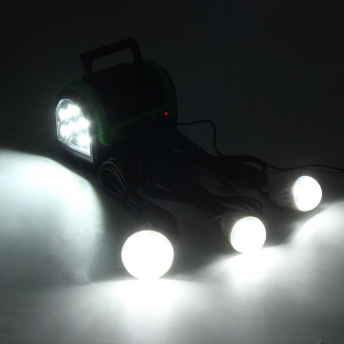Nuova lampada solare portatile con una lampada solare di 3 LED con la luce solare mobile della tassa 5W 6V