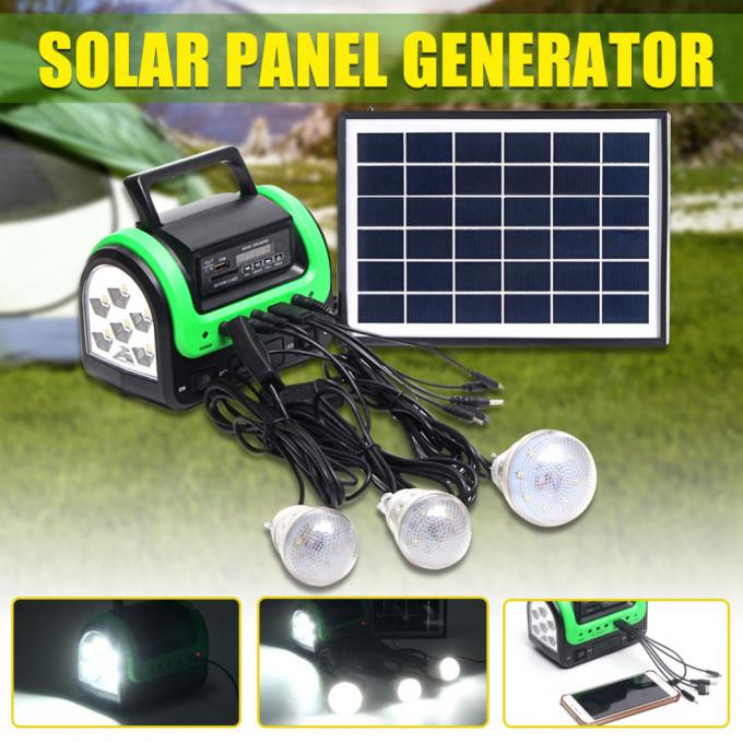 Nuova lampada solare portatile con una lampada solare di 3 LED con la luce solare mobile della tassa 5W 6V