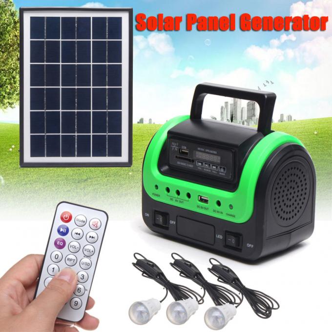 Nuova lampada solare portatile con una lampada solare di 3 LED con la luce solare mobile della tassa 5W 6V