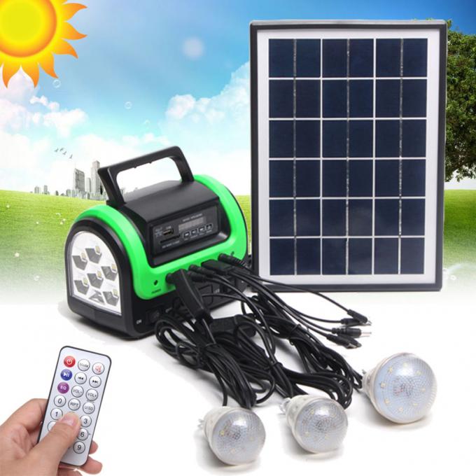 Nuova lampada solare portatile con una lampada solare di 3 LED con la luce solare mobile della tassa 5W 6V