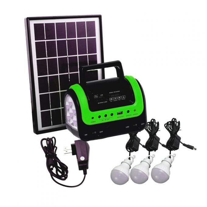 Nuova lampada solare portatile con una lampada solare di 3 LED con la luce solare mobile della tassa 5W 6V