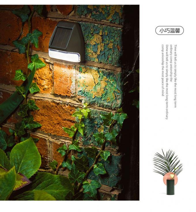 Recinto solare all'aperto autoalimentato solare 2LED Light di Decking del percorso di punto della lampada di Wall Lights Garden del recinto