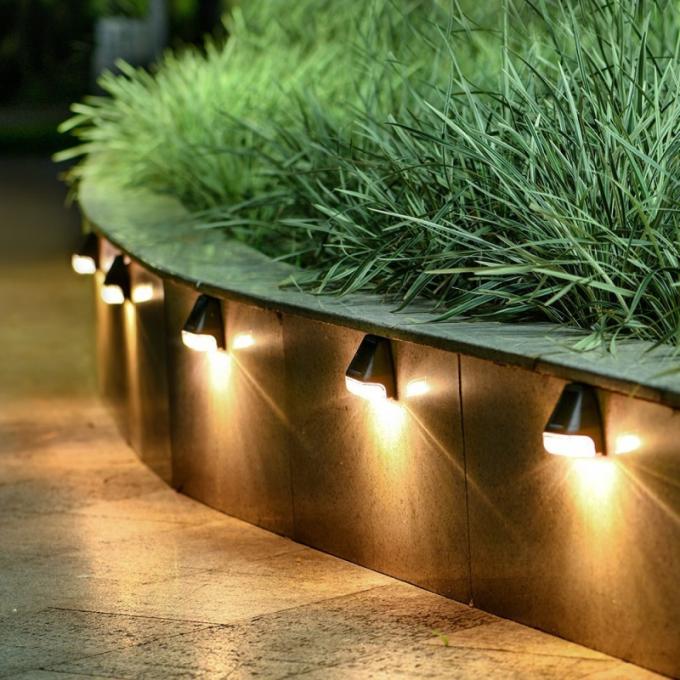 Recinto solare all'aperto autoalimentato solare 2LED Light di Decking del percorso di punto della lampada di Wall Lights Garden del recinto