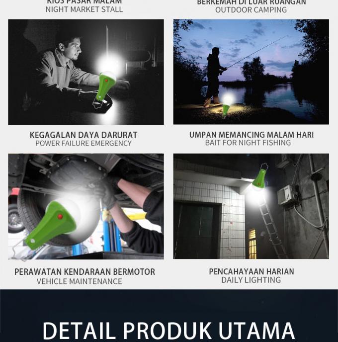 One Tuo Four 25W Portable Solar Charging Lamp Camping out Mobile Phone Charging Solar Lamp