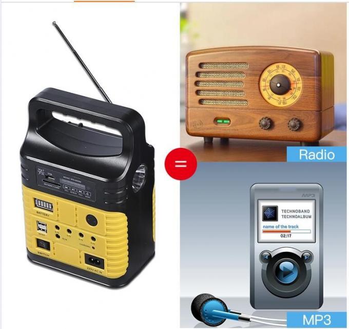 Avventura di campeggio all'aperto leggera elettrico-solare 2021 con illuminazione del telecomando della radio LED di Bluetooth