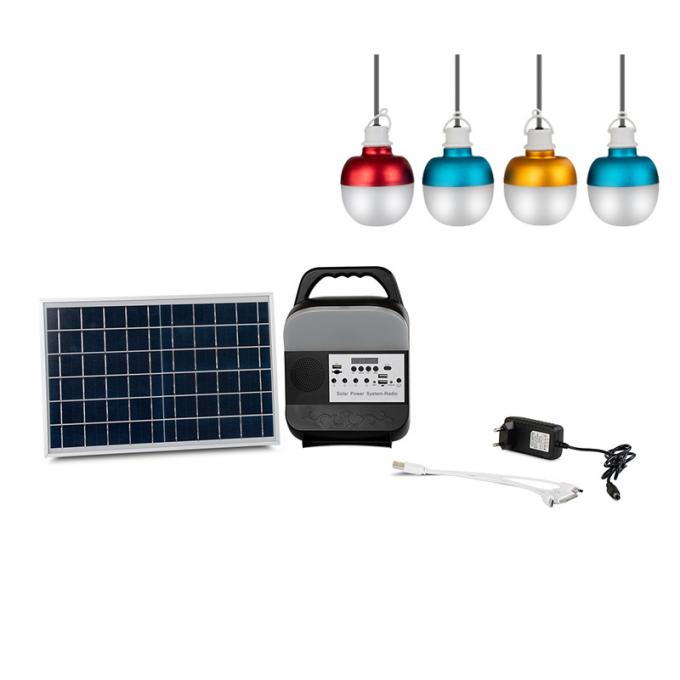 sistema portatile di energia solare di 30W 25W con la radio di FM