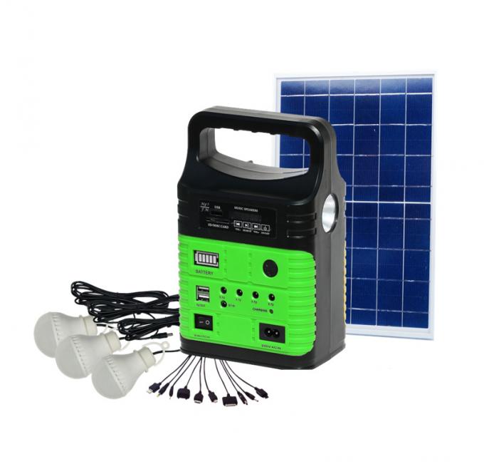 dell'interno solare della lampada 10W della radio solare solare di FM accendendo 3790 luci globali di alba