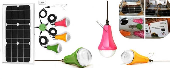 Pannello solare fuori da illuminazione all'aperto alimentata solare Kit Solar Light del sistema solare di griglia