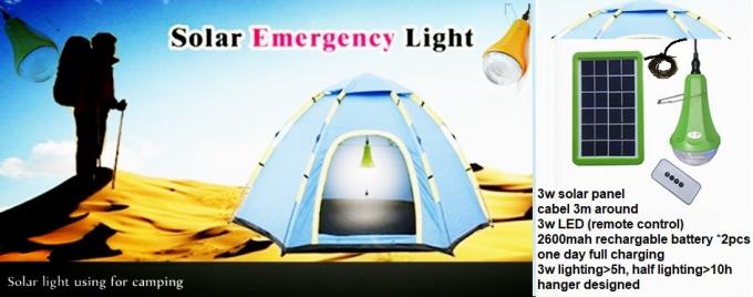 Pannello solare fuori da illuminazione all'aperto alimentata solare Kit Solar Light del sistema solare di griglia