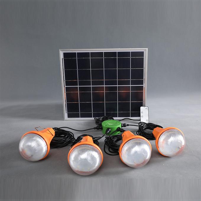 Lampada ricaricabile solare del sistema energetico di energia solare 475lum con un hub di 6 fori