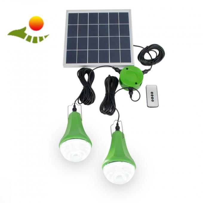 Luci globali di alba del sistema solare di illuminazione di pannello solare del corredo del caricatore leggero solare domestico di USB