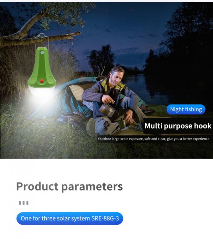 Luci globali di alba del sistema solare di illuminazione di pannello solare del corredo del caricatore leggero solare domestico di USB