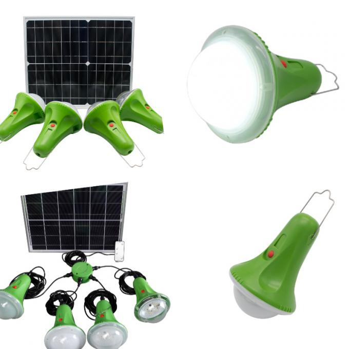 Funzione solare di Dimmable delle luci alimentate 12LED con il regolatore a distanza