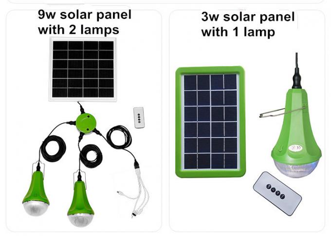 Funzione solare di Dimmable delle luci alimentate 12LED con il regolatore a distanza