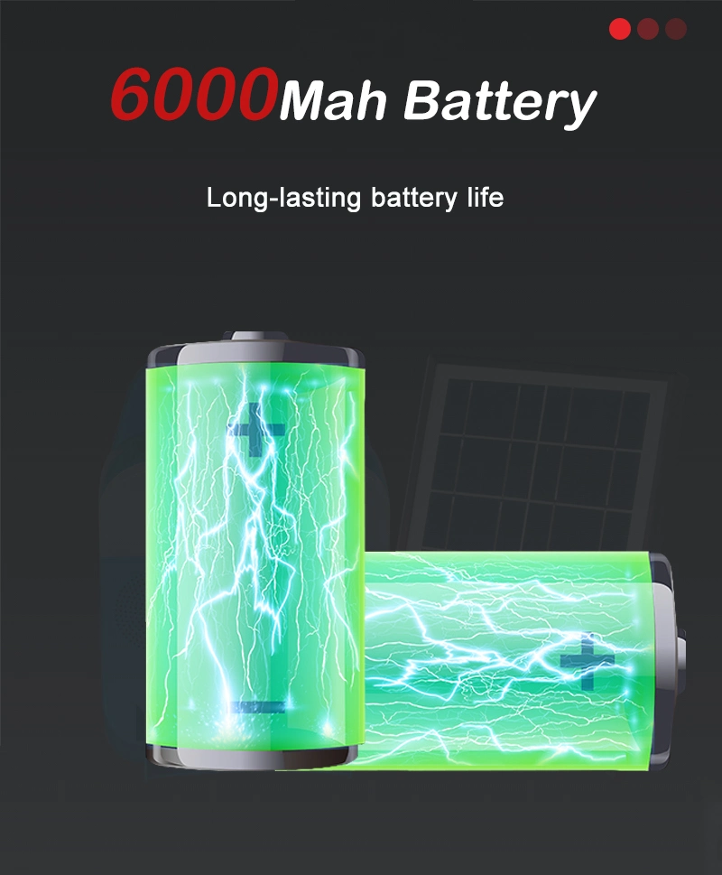 Produzione di energia standby di emergenza che accende portatile fuori dalla luce solare della piccola centrale elettrica solare di griglia